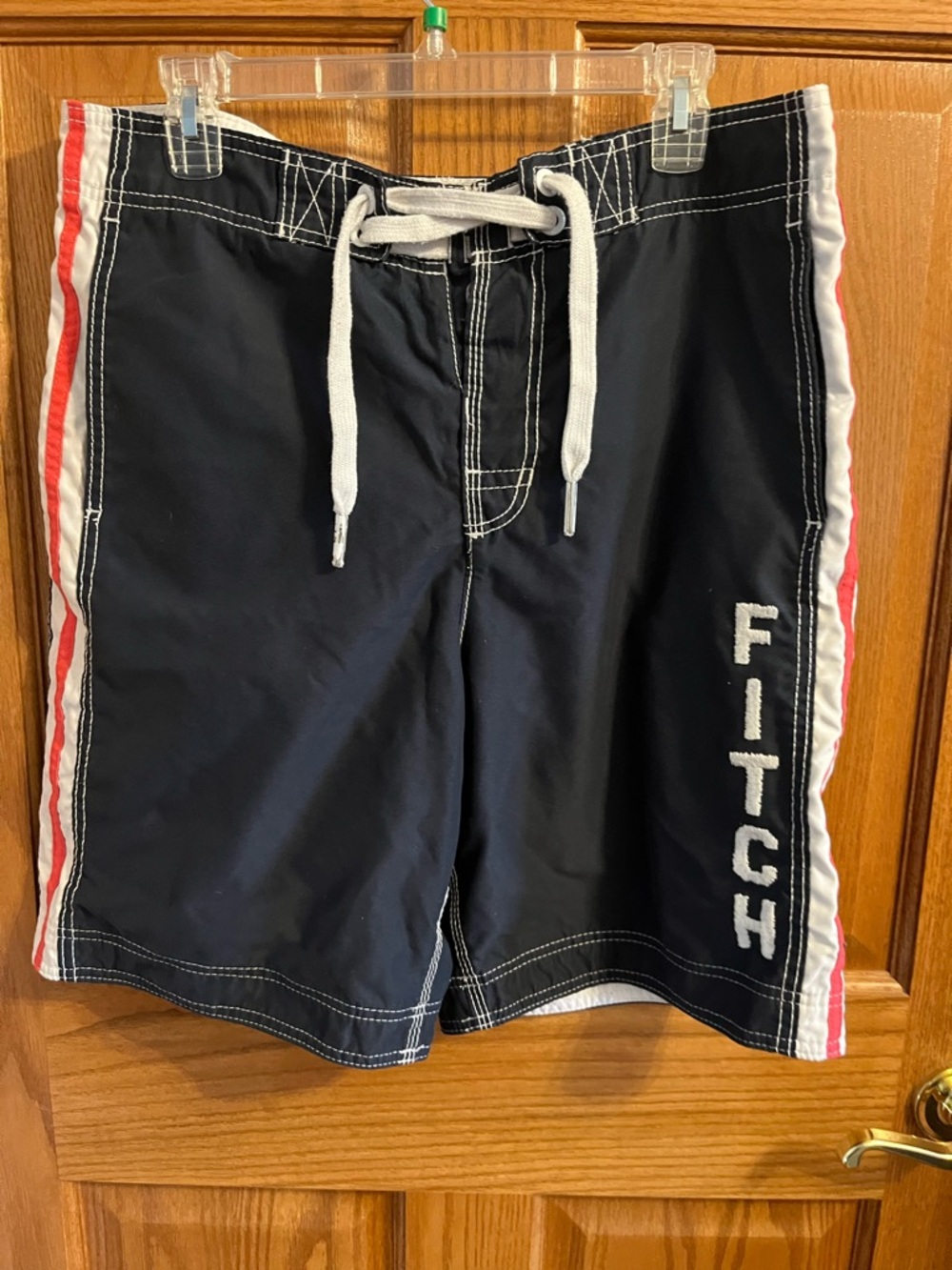 Abercrombie & Fitch Navy Men's Swim Shorts Medium
